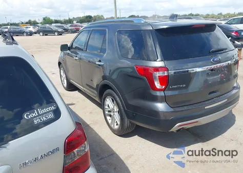 2016 Ford Explorer Limited from USA, damaged, VIN 1FM5K7FH7GGD34660